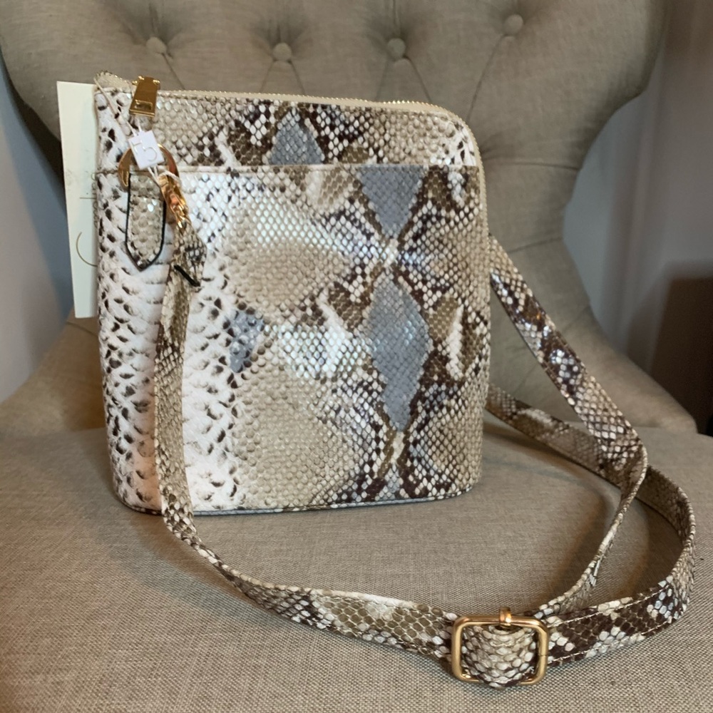 Snakeskin purse